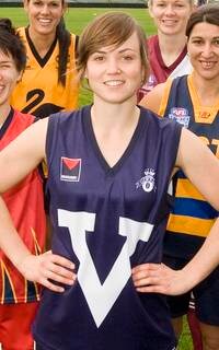 Daisy Pearce was selected first in the AFL's innaugural women's draft